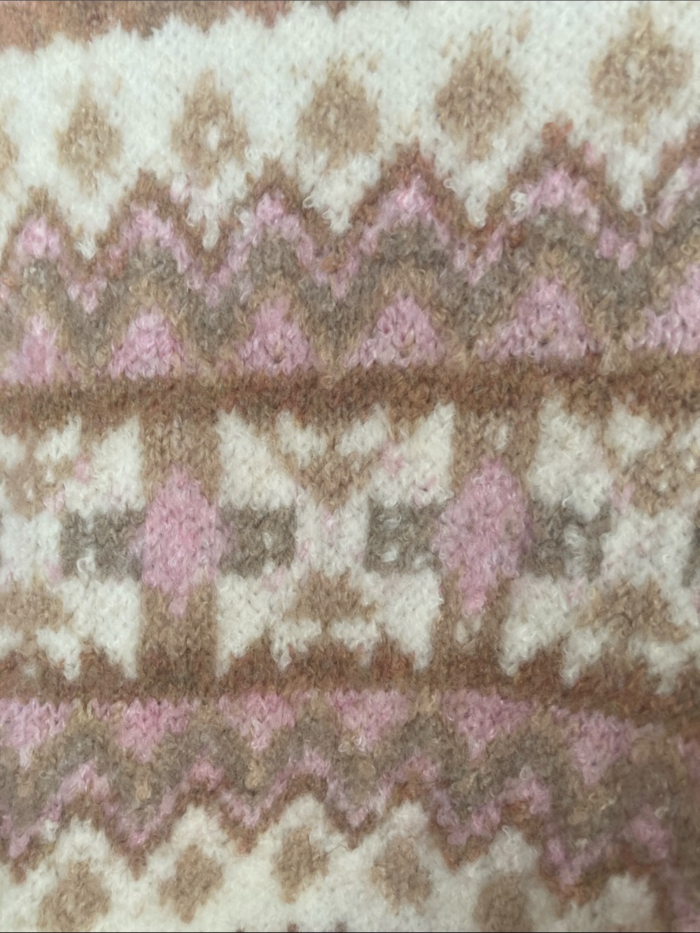 Hearts of Palm sweater long sleeve abstract print pattern with stretch size 2X - Picture 13 of 16